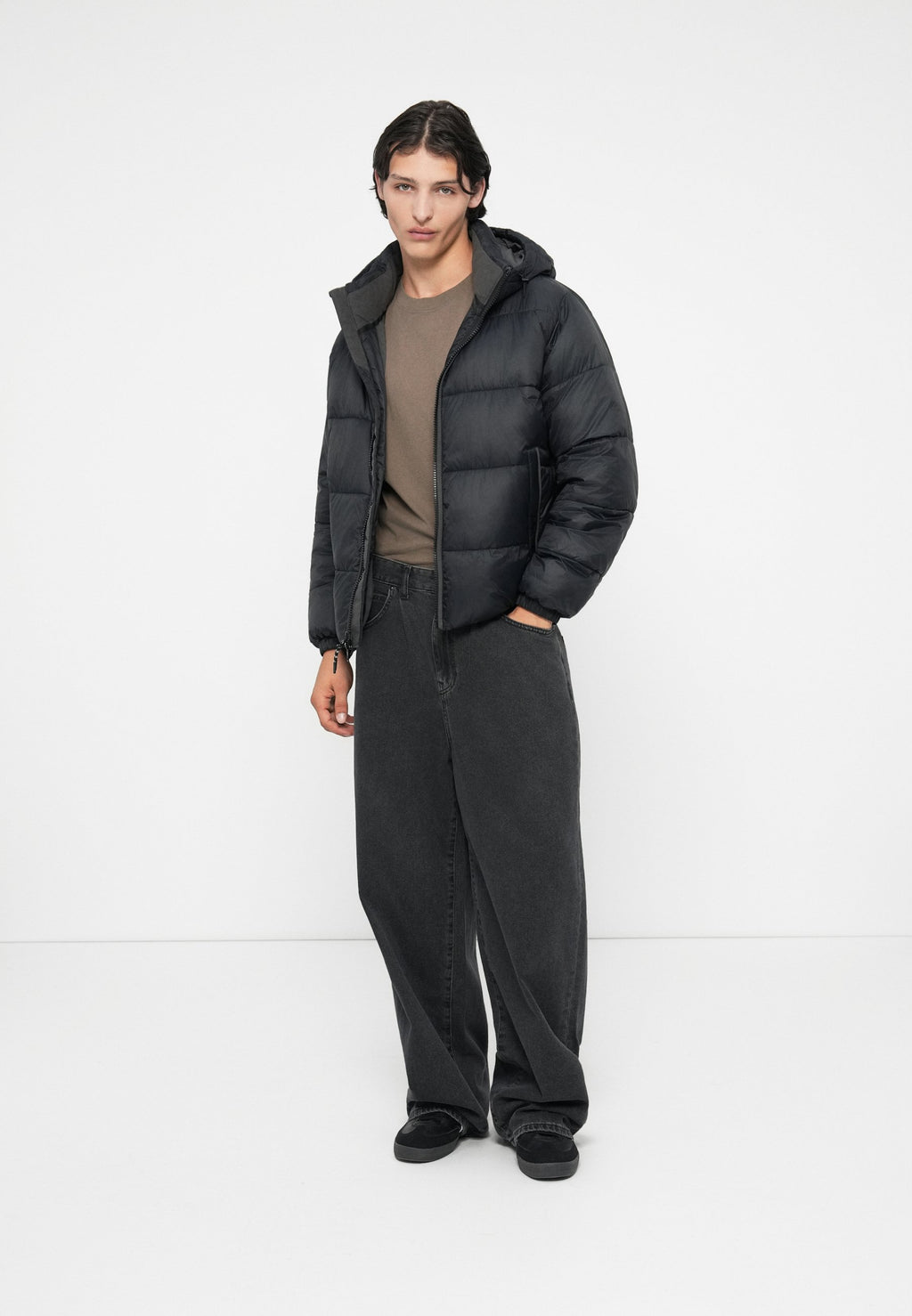 Abercrombie & Fitch AIRCLOUD HOODED PUFFER