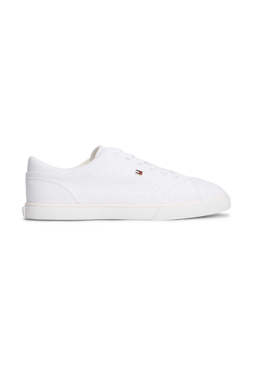 LOW PROFILE CANVAS LACE-UP TRAINERS Media 5