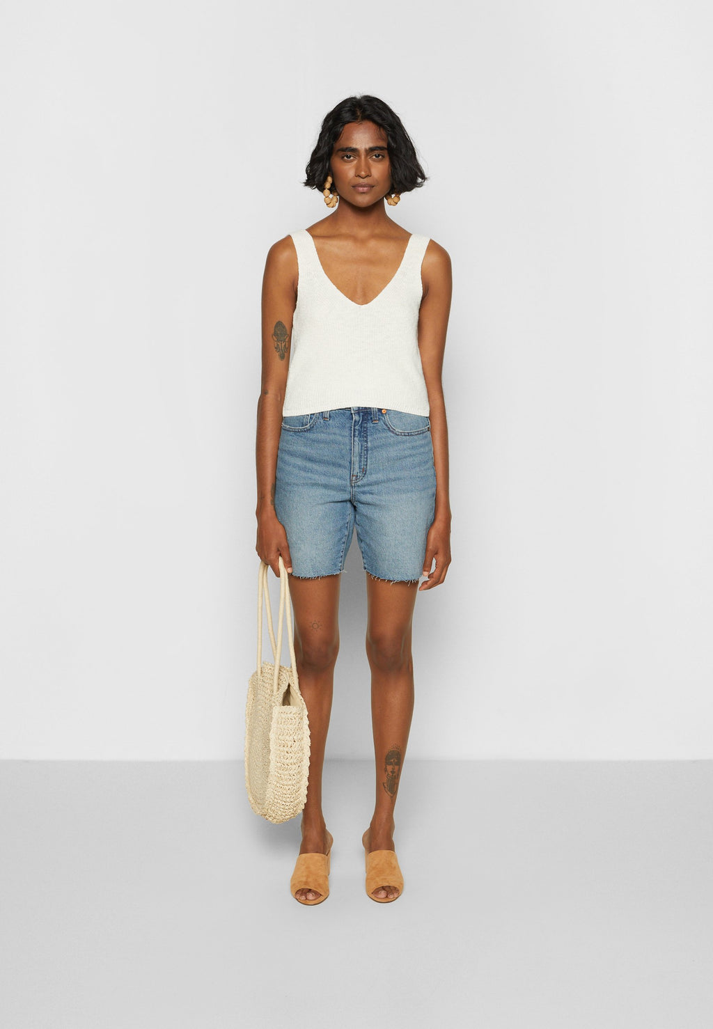 Madewell HIGH RISE MID LENGTH