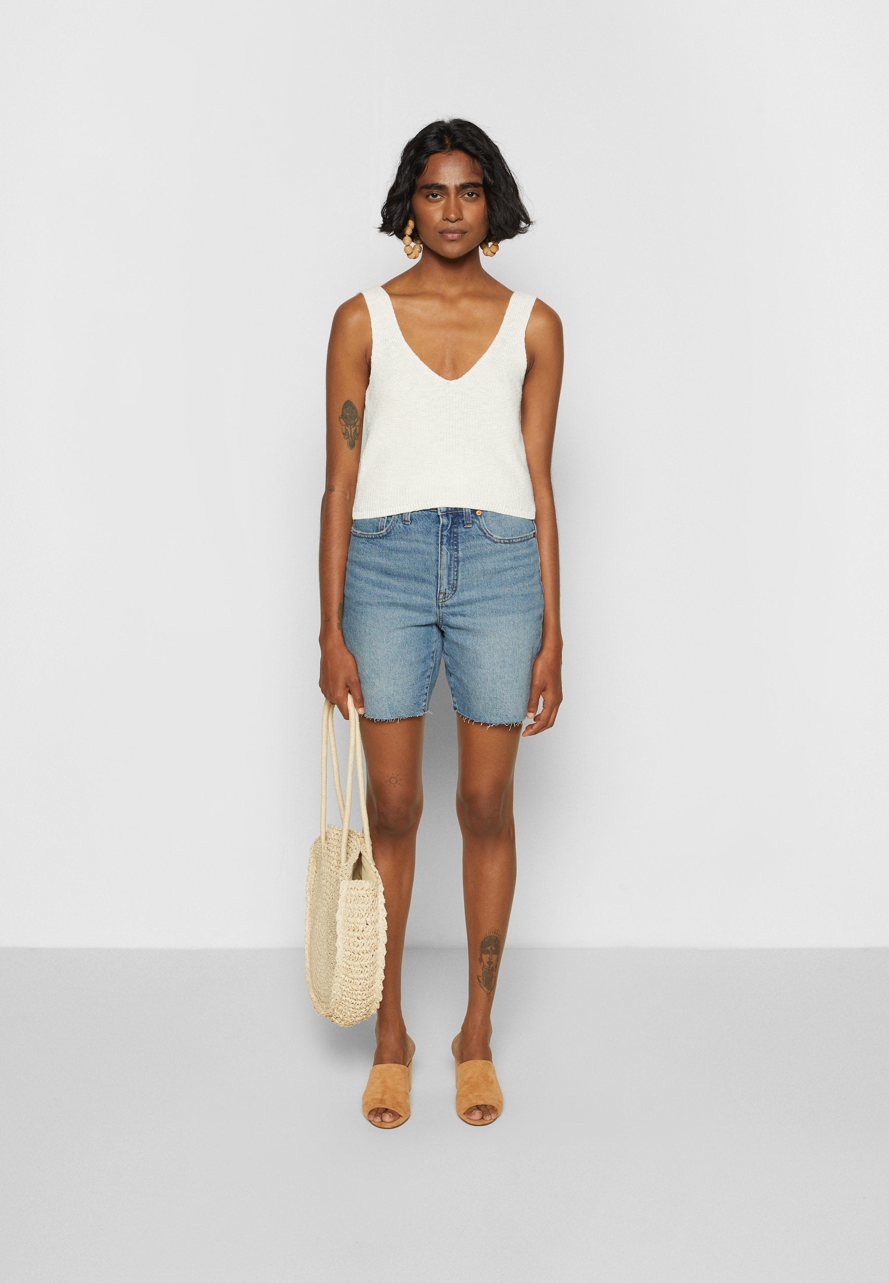 Madewell HIGH RISE MID LENGTH