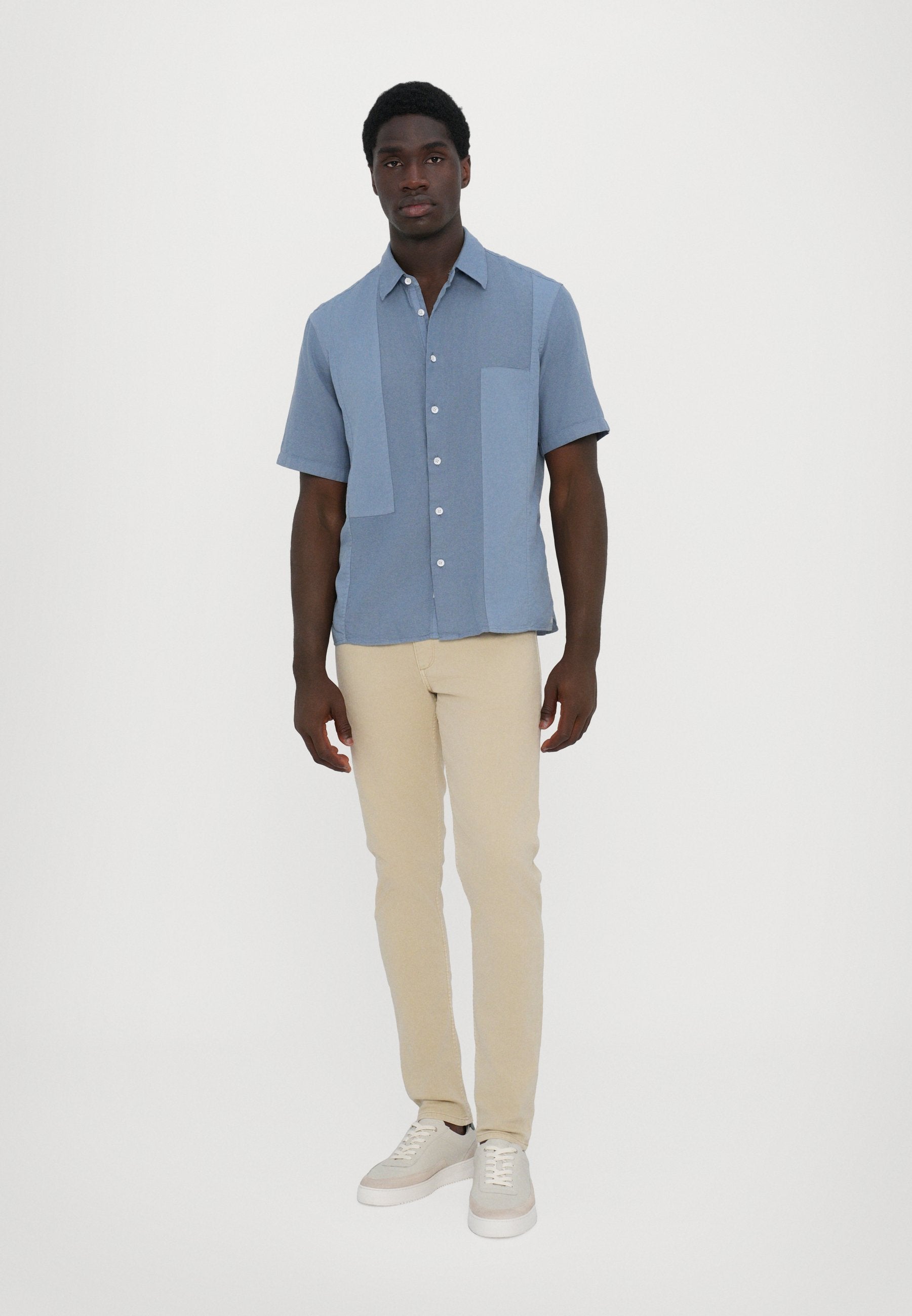 rag & bone DALTON PATCHWORK SHIRT