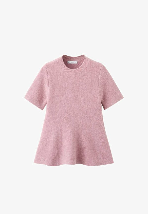 Mango Basic T-shirt - rose pastel