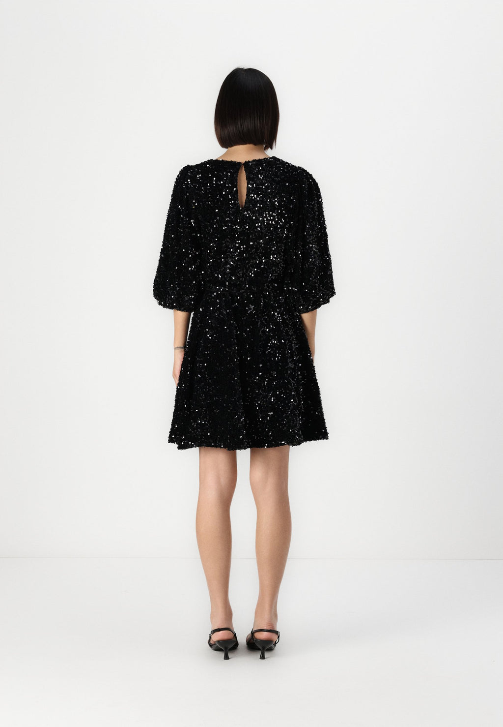 VILA VIFAITH O NECK SHORT DRESS