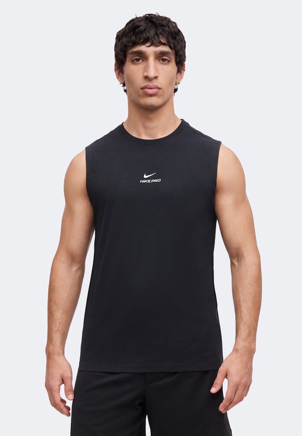 Nike Performance TEE - Top - black/white