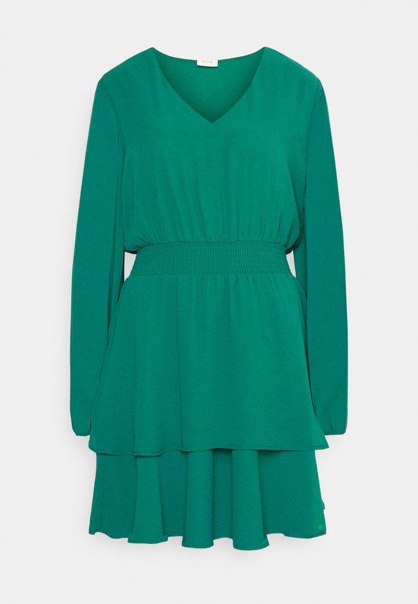 VILA Petite VIANNIKA V NECK DRESS
