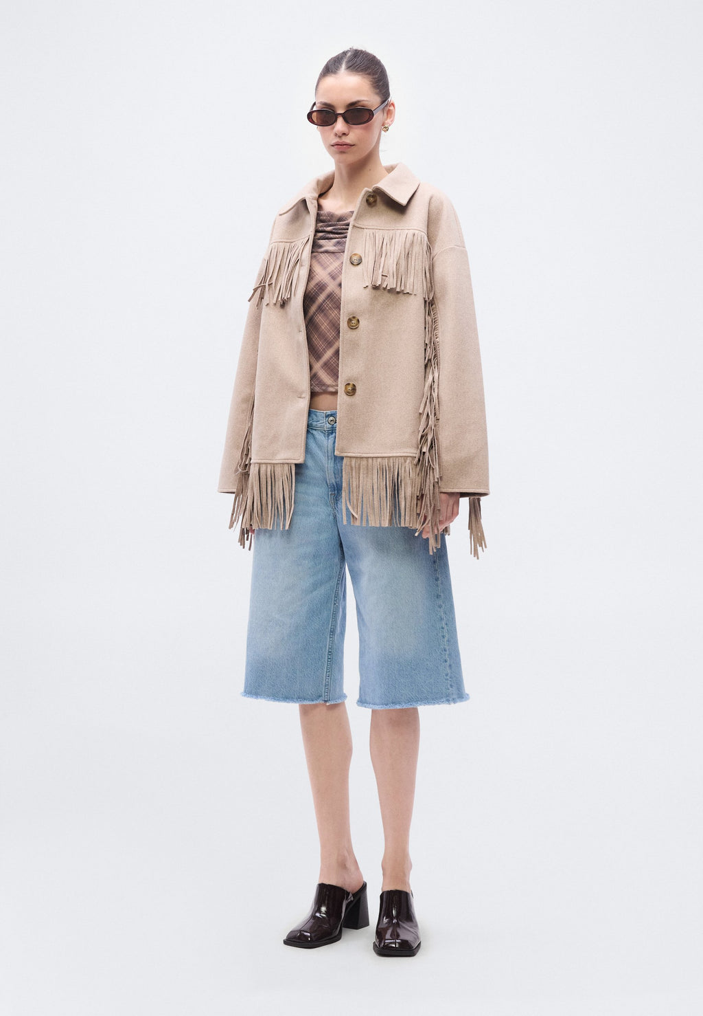 Gina Tricot FRINGE JACKET
