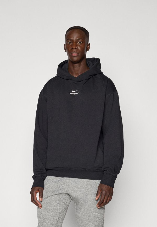 Nike Performance M NP DF NPT MIDLAYER  - Hoodie - black/white