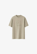 Calvin Klein SS RLXD PREMIUM INTERLOCK EMBLEM - Print T-shirt - shadow