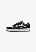 Puma Trainers - white/black/gold