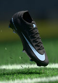 Nike Performance ZM VAPOR 16 PRO FG - Firm-ground football boots - black/ice blue