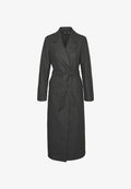 Vero Moda VMFORTUNEAYA - Classic coat - dark grey melange