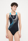Arena WOMENS RIPPLES SWIMSUIT BACK