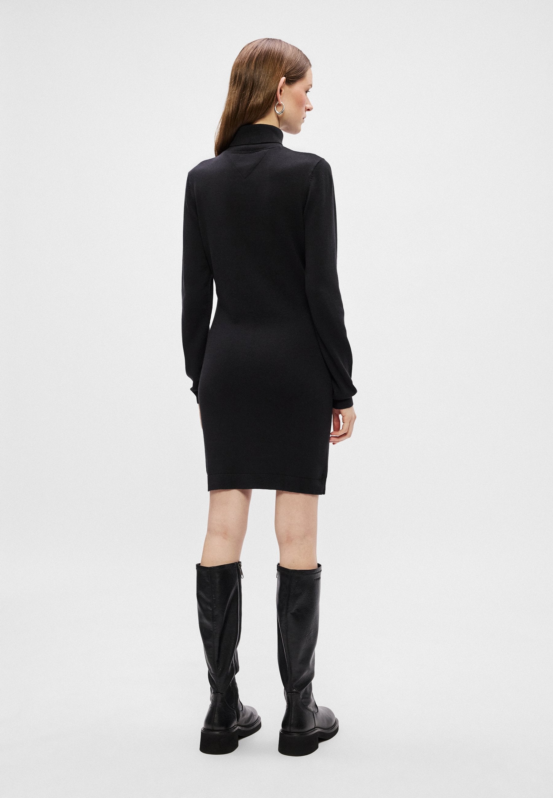 Tommy Jeans TURTLENECK SWEATER DRESS