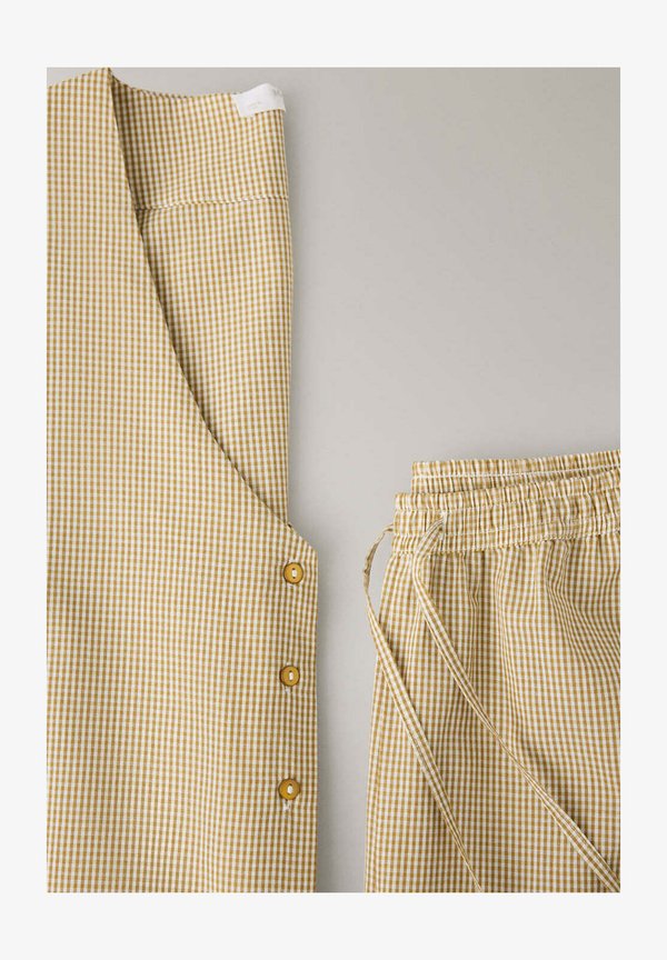 Mango ADULT SET - Pyjama set - ochre