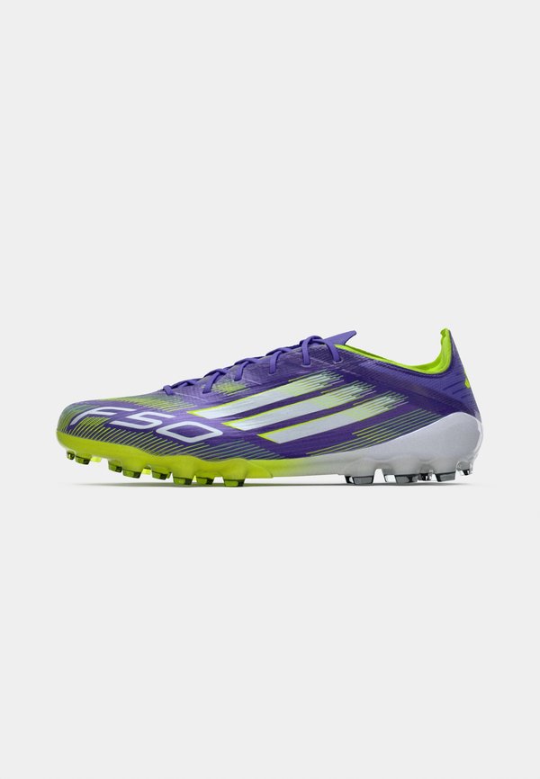 adidas Performance F50 ELITE ARTIFICIAL GROUND FOOTBALL BOOTS - Football boots artificial grass - purple rush white lucid lemon