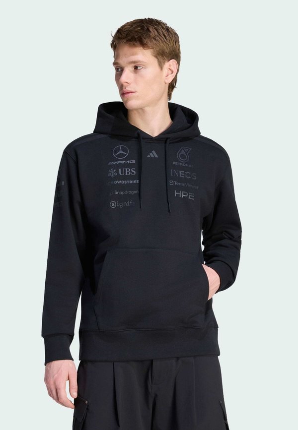 adidas Performance MERCEDES - AMG PETRONAS FORMULA 1 TEAM NIGHT DRIVER - Hoodie - black