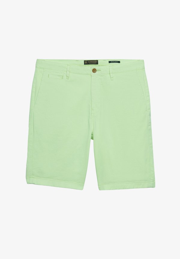 Superdry & Co SUPERDRY PREMIUM REGULAR CHINO SHORTS.. - Shorts - washed green