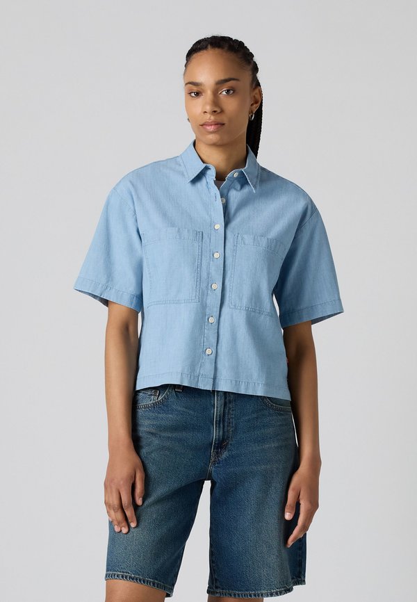 Levi's® HARLIE RELAXED FIT - Button-down blouse - brass organ