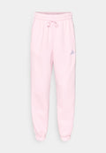 adidas Sportswear ESSENTIALS 3 STRIPES LOOSE PANTS - Tracksuit bottoms - clear pink/white