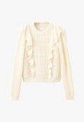 Mango Jumper - off-white