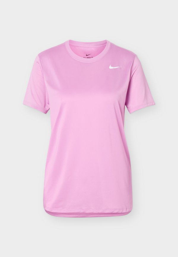 Nike Performance TEE - Sports T-shirt - light magenta/white