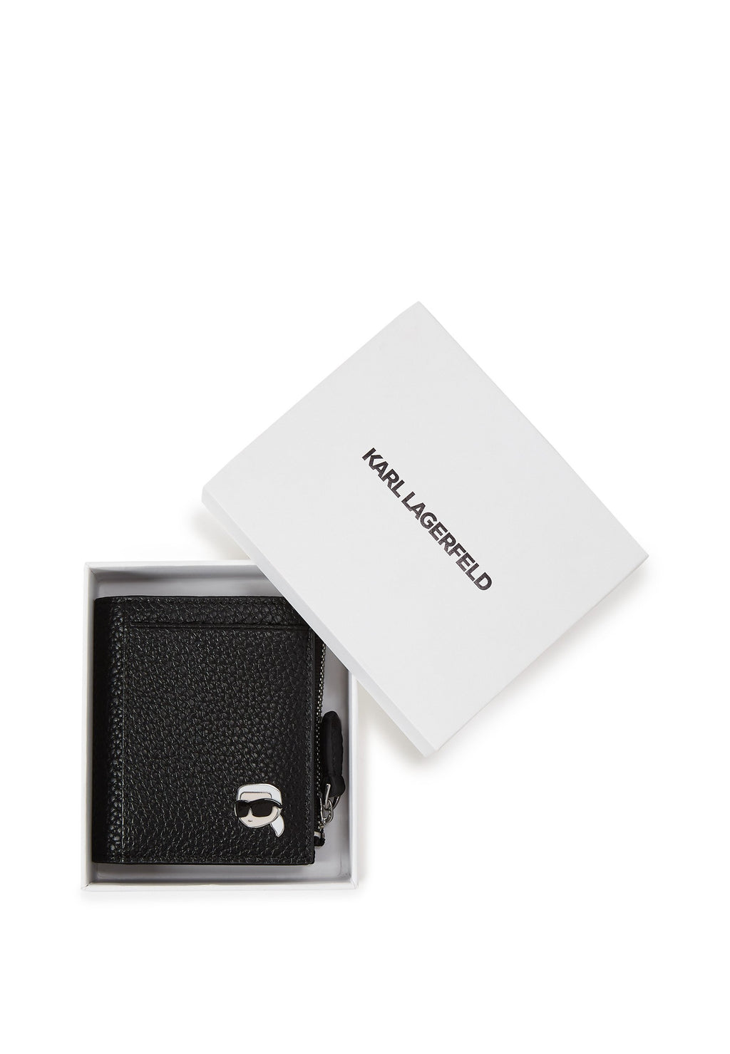 KARL LAGERFELD IKON PEBBLE PIN BIFOLD