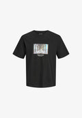 Jack & Jones T- - Print T-shirt - black