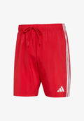 adidas Sportswear ADIDAS SPORTSWEAR 3 STRIPES SWIM SHORTS 8 INCH - Swimming shorts - better scarlet   white
