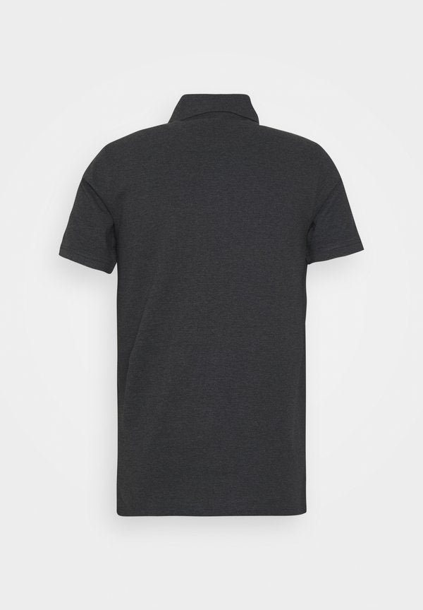 Jack & Jones JJEPAULOS POLO SS NOOS - Polo shirt - dark grey melange