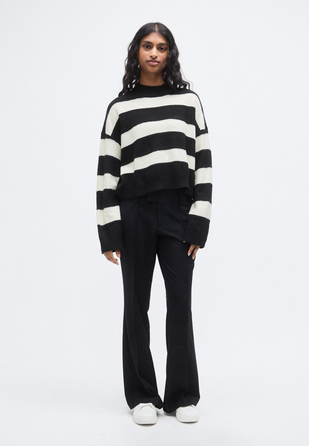 Gina Tricot Petite LOW BOOTCUT TROUSERS