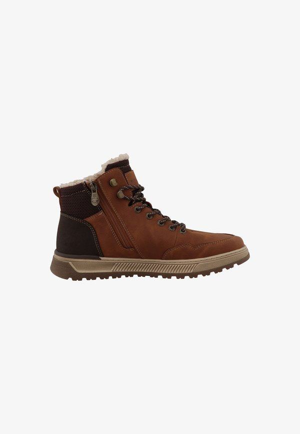TOM TAILOR STIEFEL - Winter boots - cognac