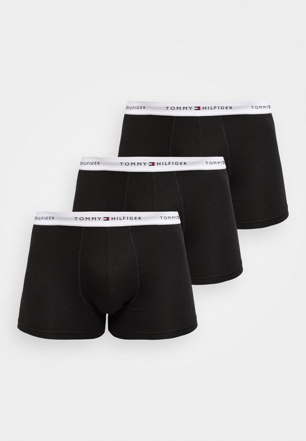 Tommy Hilfiger SIGNATURE 3 PACK - Trunks - black