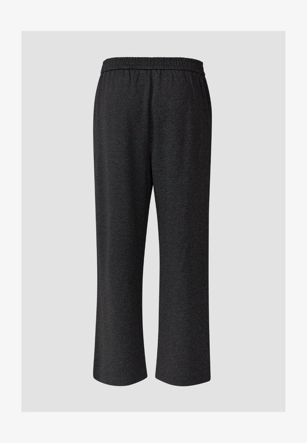 s.Oliver Trousers - schwarz