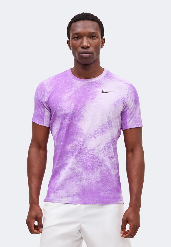 Nike Performance NIKECOURT ADVANTAGE SLAM - Sports T-shirt - violet mist/bright violet/black