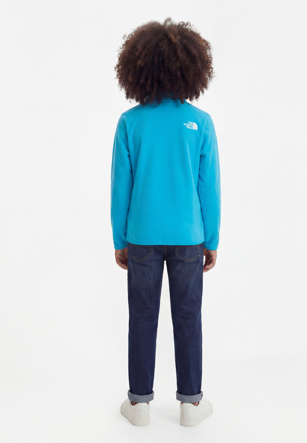 The North Face TEEN GLACIER  ZIP PULLOVER UNISEX