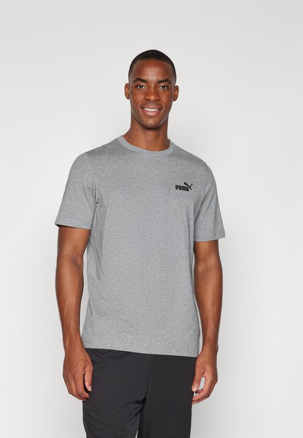Puma Basic T-shirt - medium gray heather