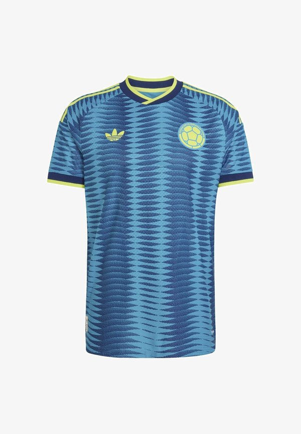 adidas Performance COLOMBIA 26 AWAY AUTHENTIC - National team wear - mystery petrol team navy blue