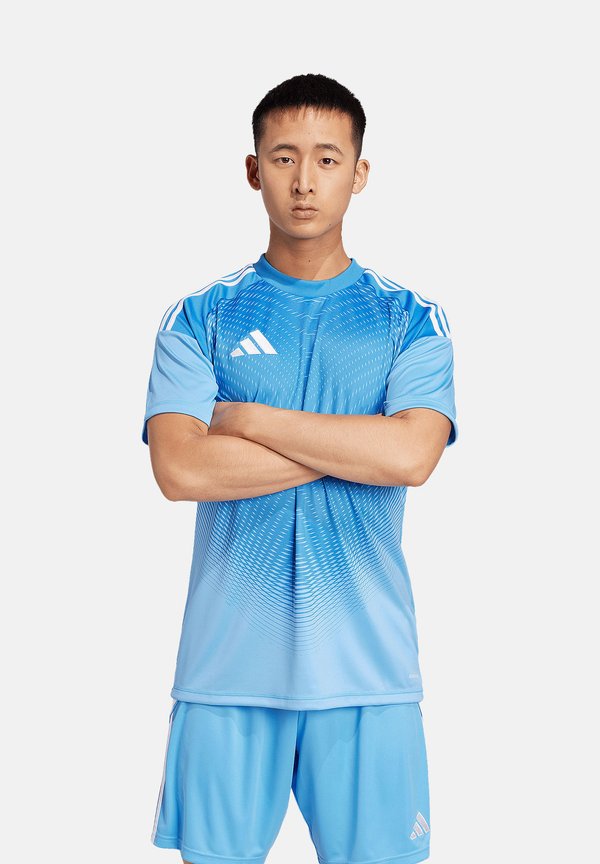 adidas Performance TEAMSPORT TIRO COMPETITION - Sports T-shirt - blau