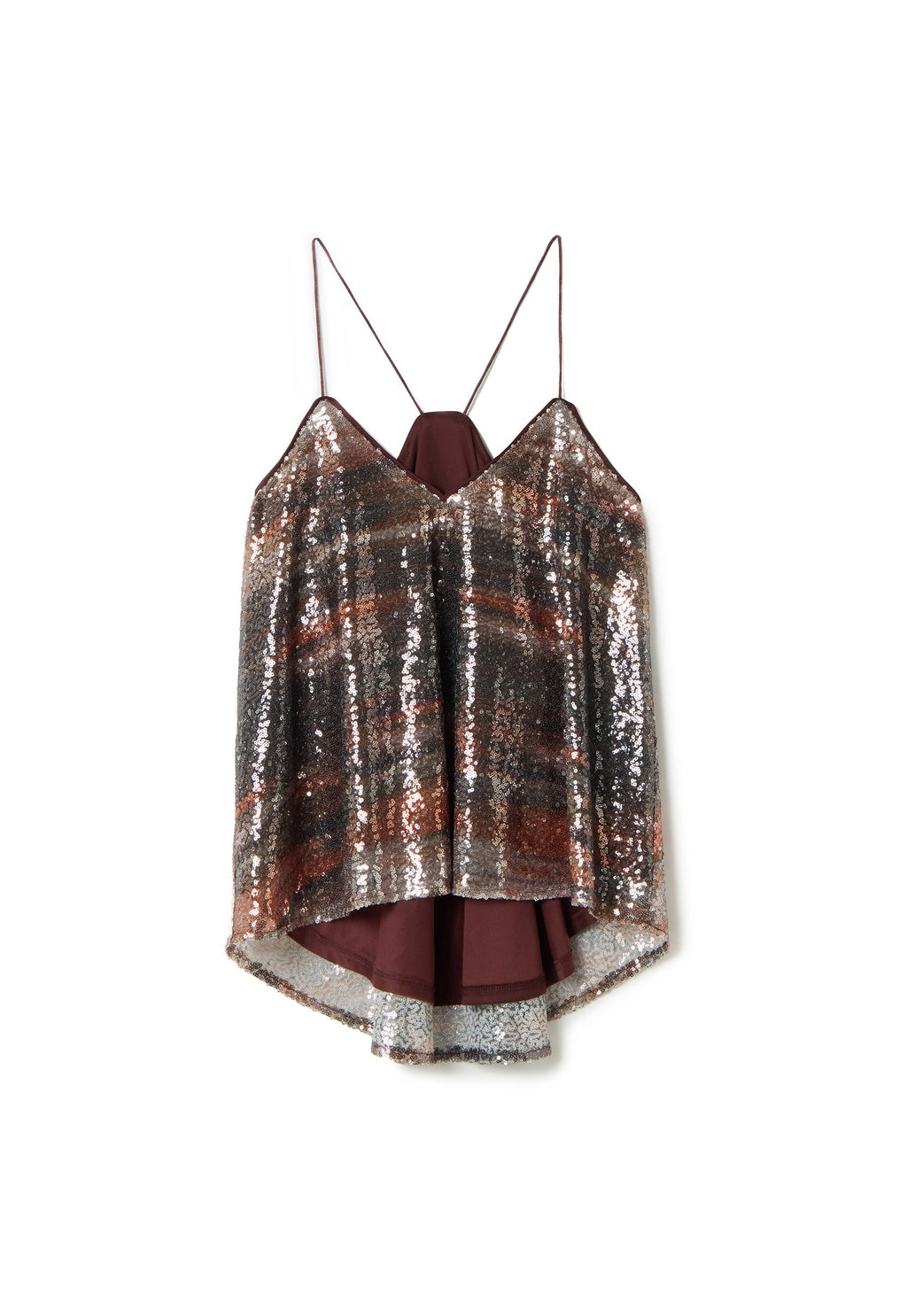 Stefanel  SEQUINS WITH PRINTED DESIGN
