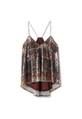 Stefanel  SEQUINS WITH PRINTED DESIGN