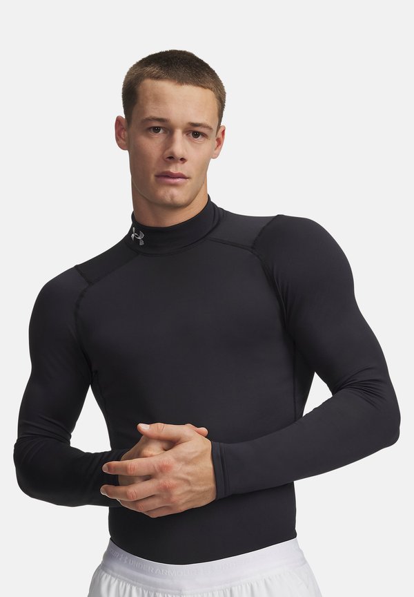 Under Armour COLDGEAR FITTED - Long sleeved top - schwarz