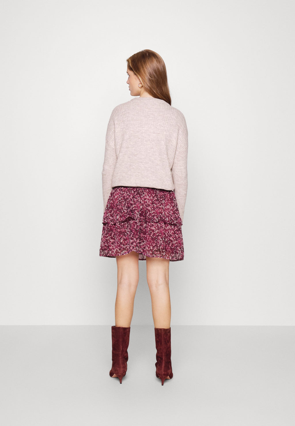 Pieces Petite PCNAVI SMOCK SKIRT