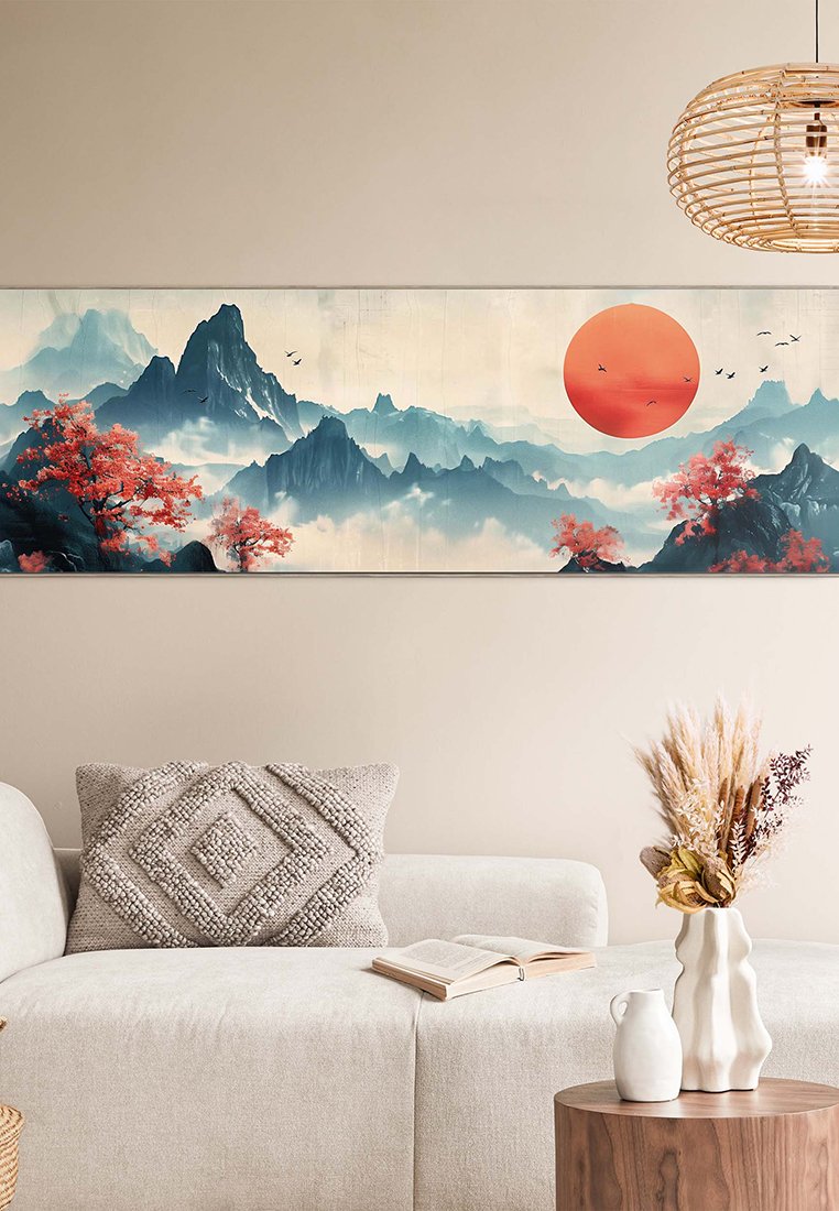 Orange Wallz JAPANDI MOUNTAINS