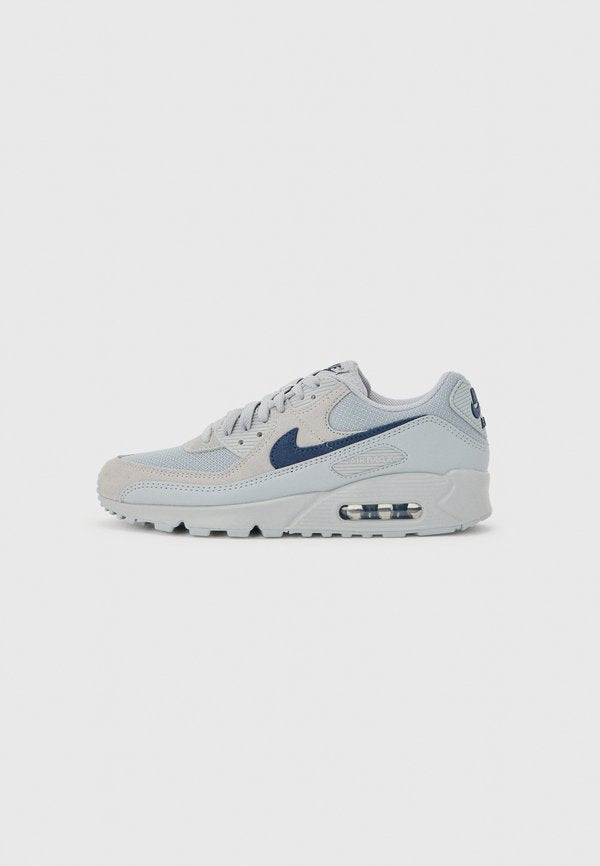 Nike Sportswear AIR MAX 90 - Trainers - wolf grey/midnight navy