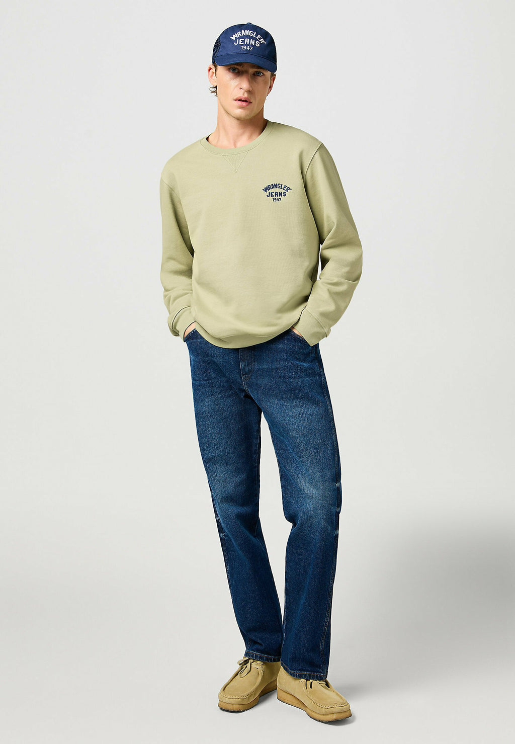 Wrangler SMALL LOGO CREW