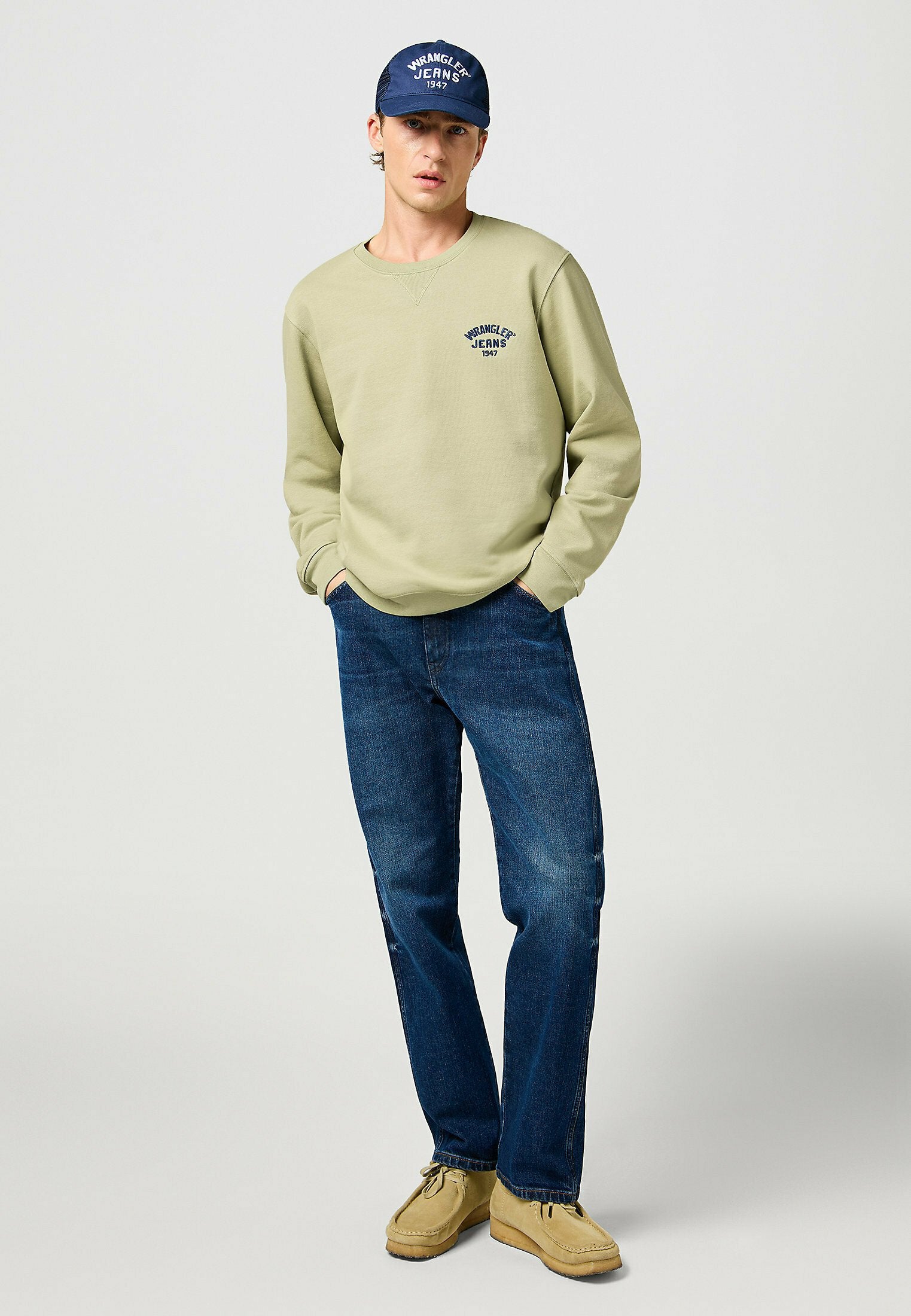 Wrangler SMALL LOGO CREW