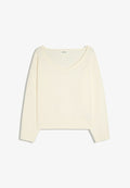 Bershka SOFT TOUCH V-NECK - JUMPER - Jumper - beige