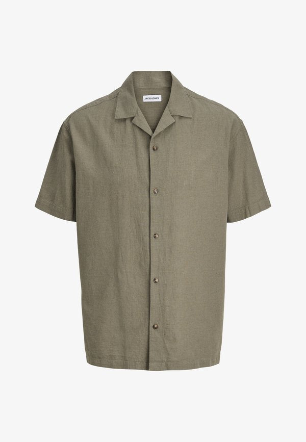Jack & Jones SUMMER LINEN BLEND RESORT SHIRT - Shirt - Green