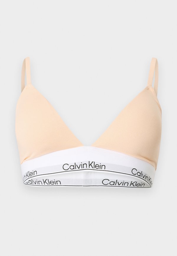 Calvin Klein Underwear TRIANGLE ICON - Triangle bra - peach bliss
