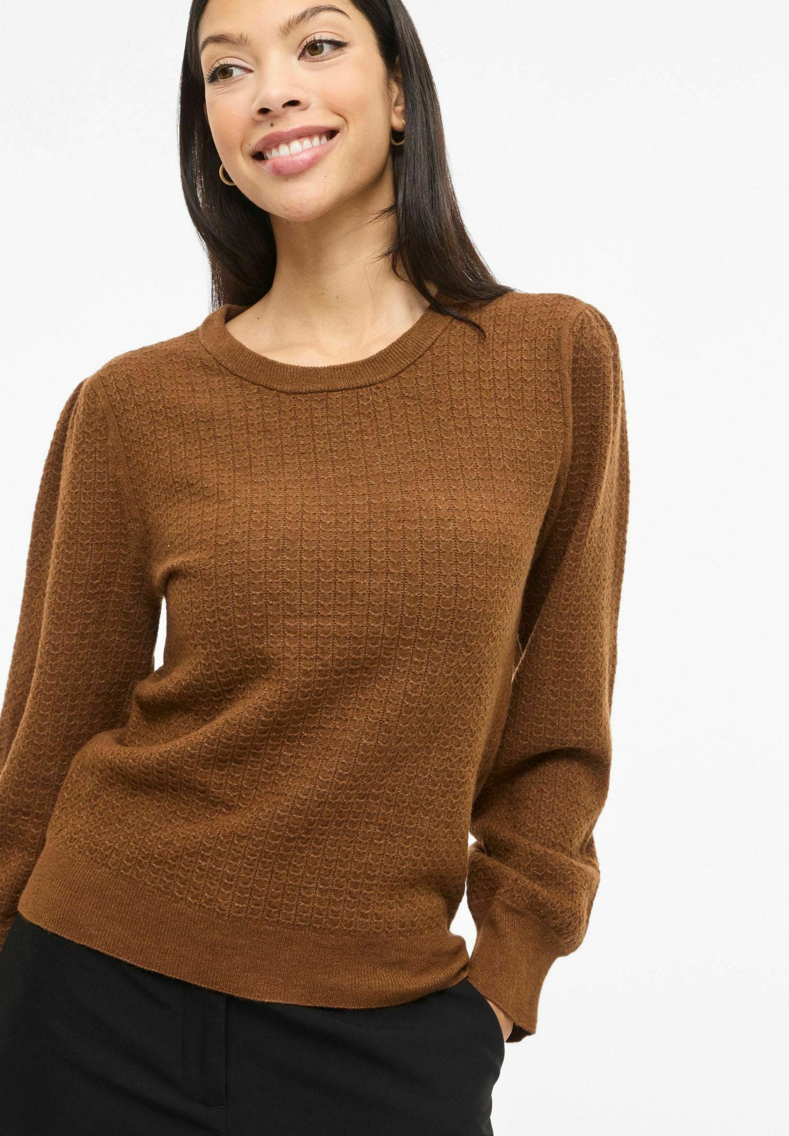 VILA Knitted VIMABLE Round neck